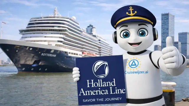 ROUTE NOORSE FJORDEN CRUISE MET DE MS ROTTERDAM